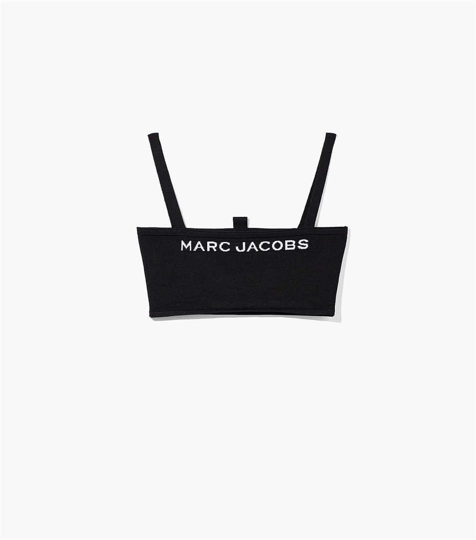 Sujetador Bandeau Marc Jacobs The Mujer Negras | Peru-80136